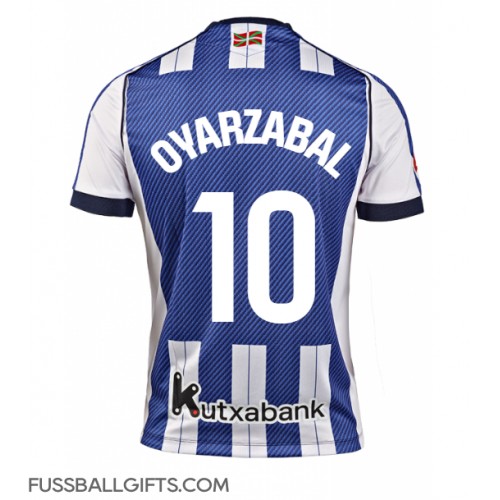 Real Sociedad Mikel Oyarzabal #10 Fußballbekleidung Heimtrikot 2025-26 Kurzarm